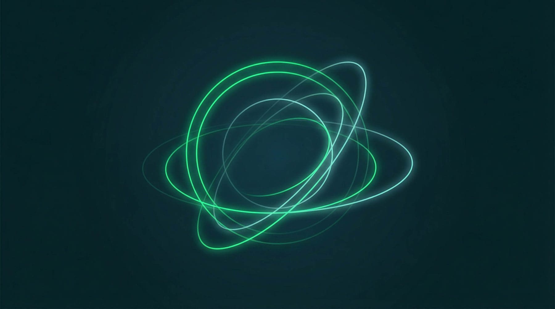 Intersecting luminous elliptical orbits