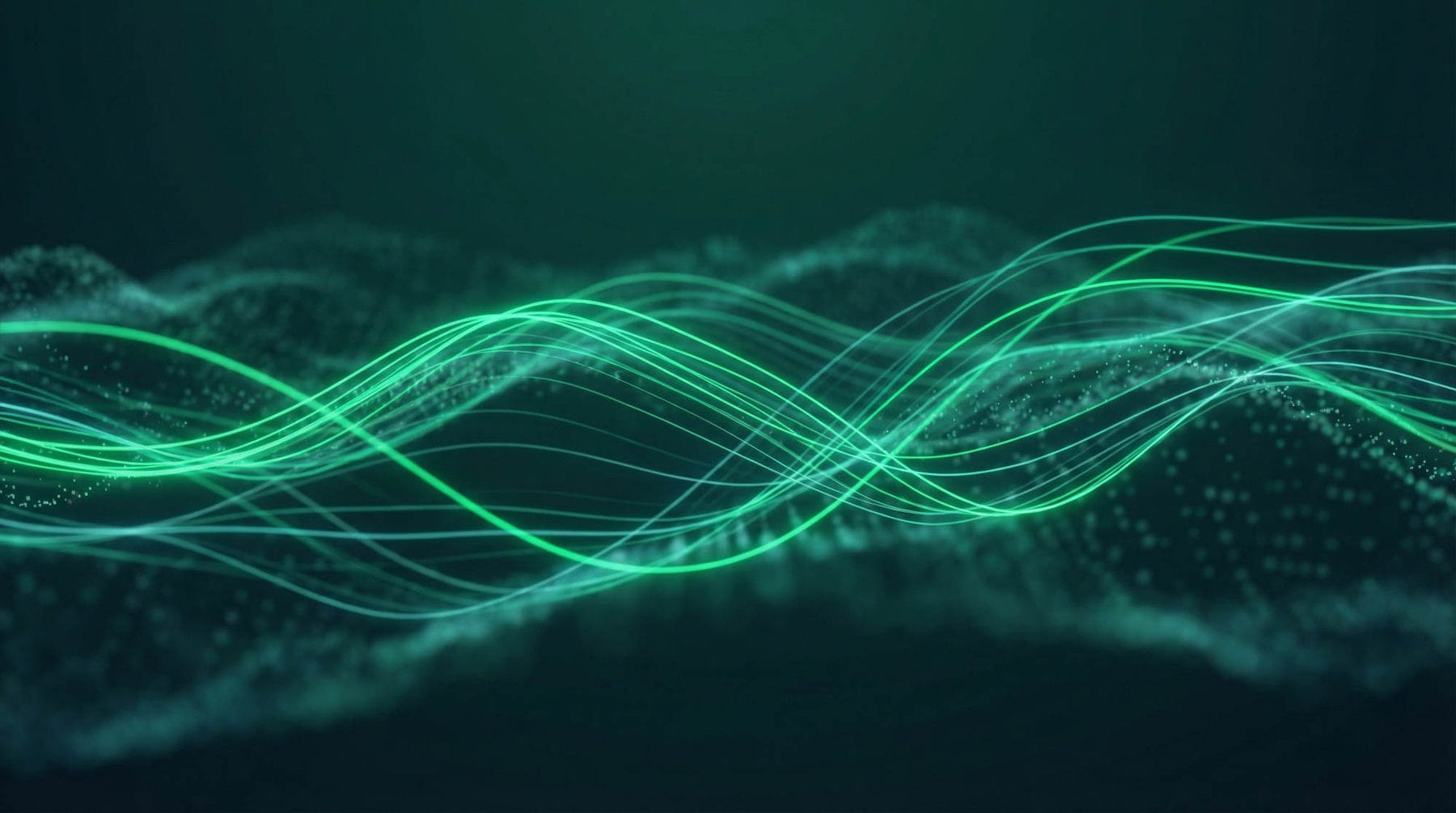 Wave of luminous particles